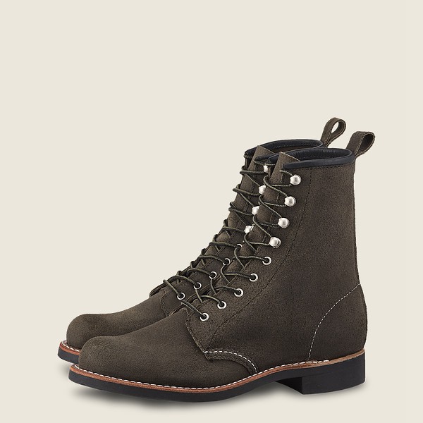 Red Wing Heritage Boots Silversmith - Short Acampo Læder - Mørke Grå - Dame 1345-HFIZR